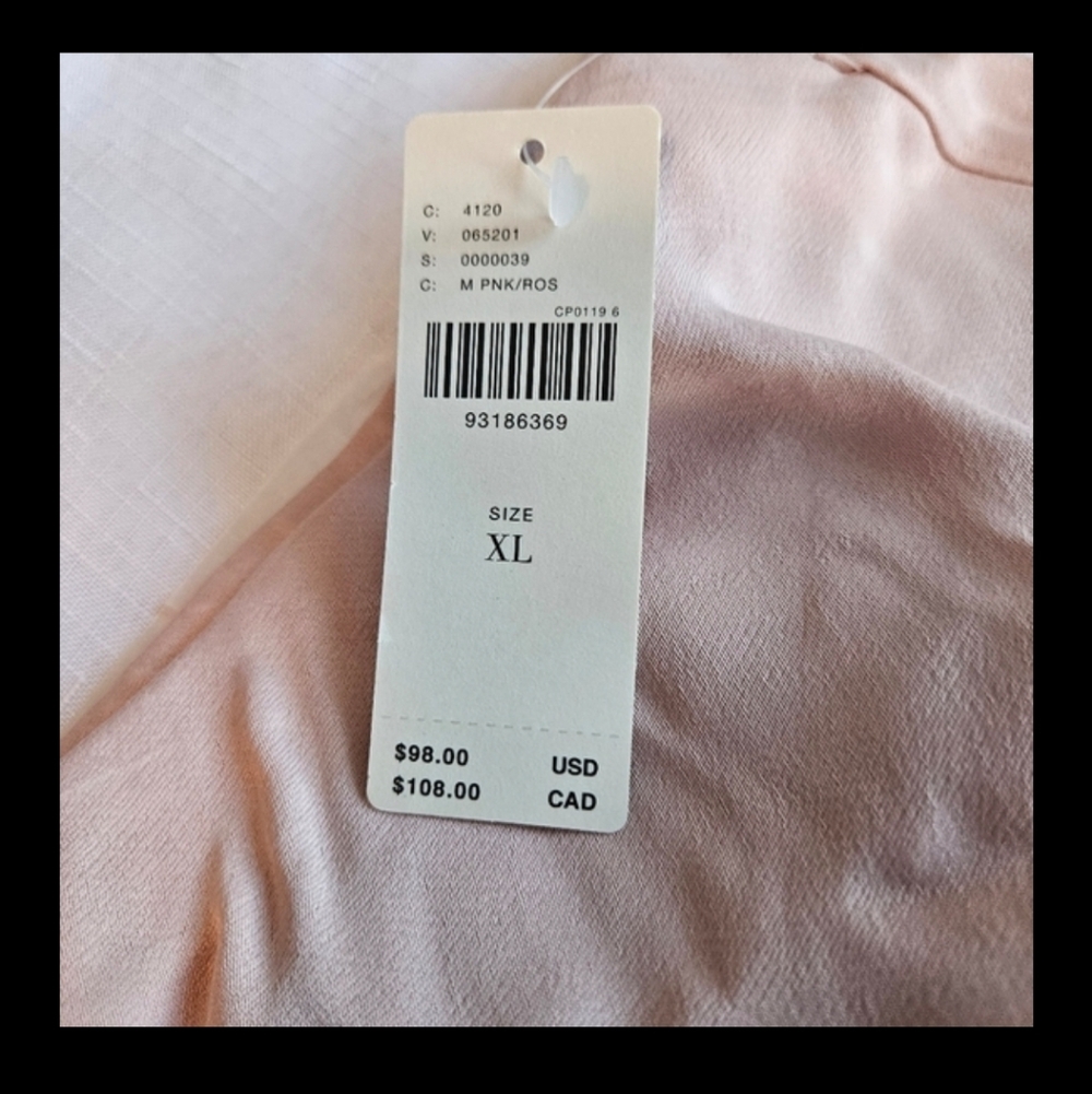 Anthropologie The Tilda Pink Maxi Slip Skirt Pull On - Picture 6 of 6
